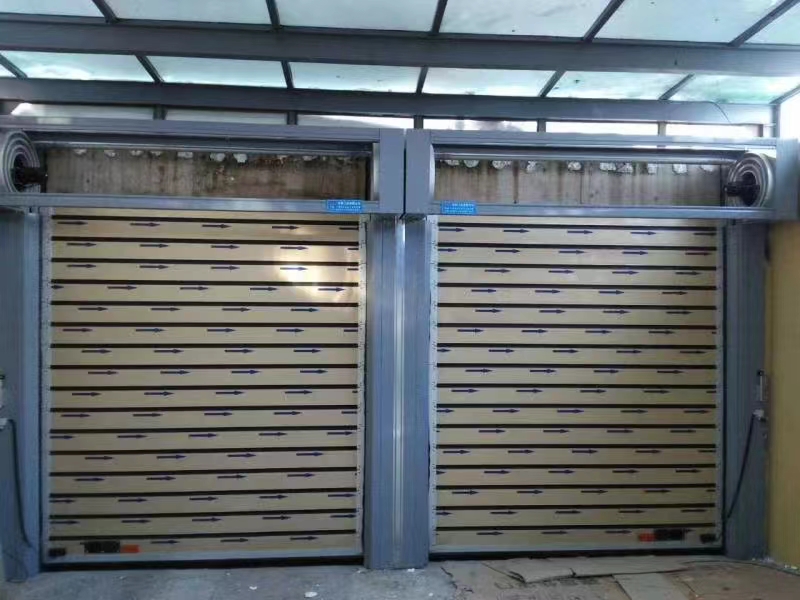 哈尔滨保温卷帘门 车间车库使用 开关自如 安装简单 可支持定制